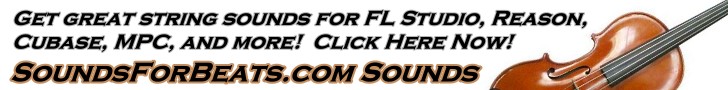 String-Samples-For-FL-Studio Get great string sounds for FL Studio, Reason, Cubase, MPC, and more! Click here now! SoundsForBeats.com Sounds!